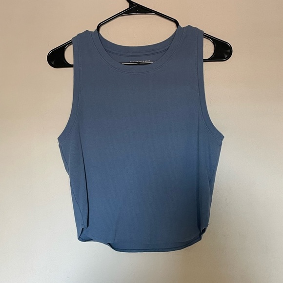 American Eagle Outfitters Dusty Blue Tank Top - Picture 2 of 5